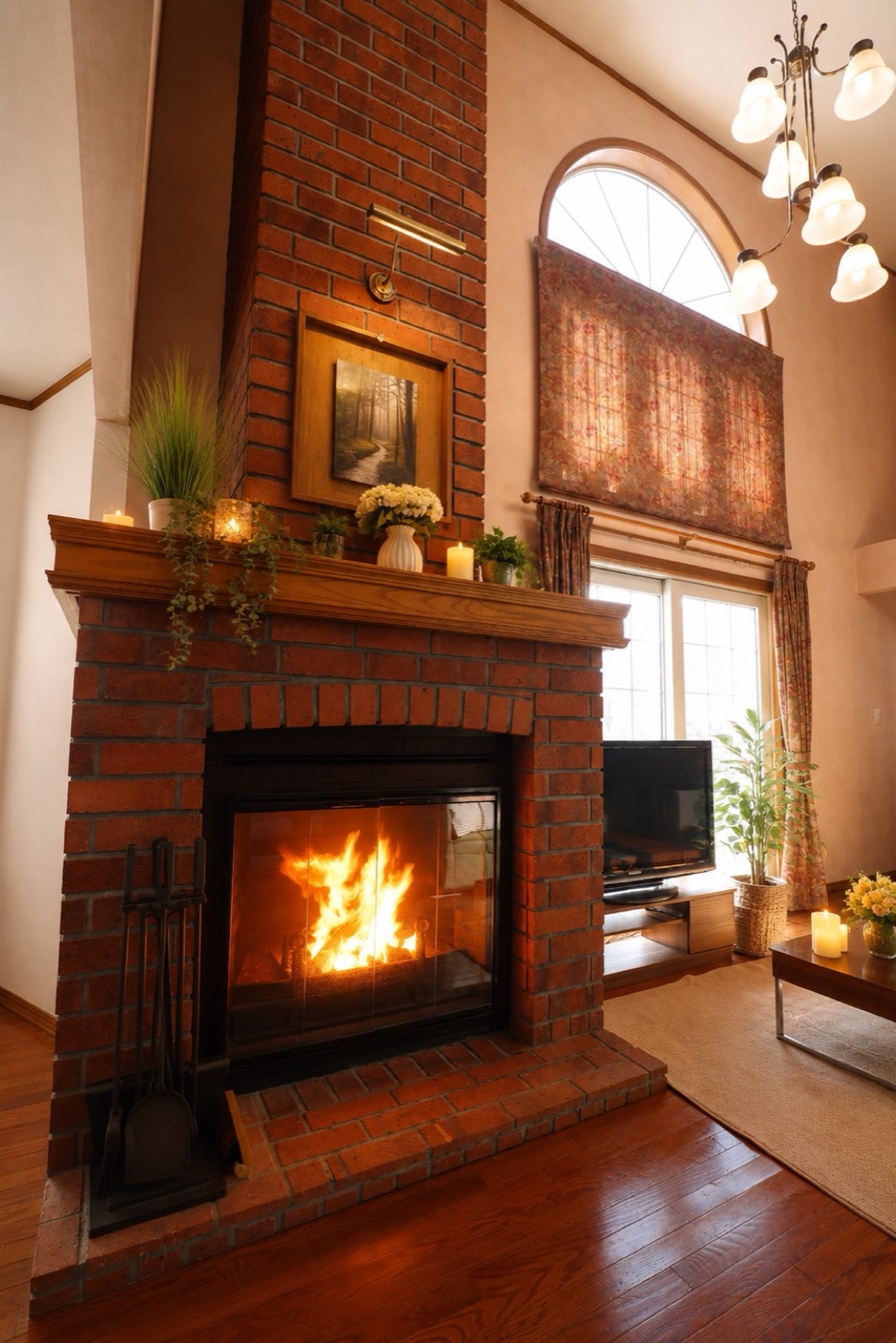 Fireplace at HOME